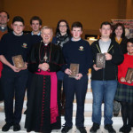 Presentation of John Paul 2 Merit Awards, Basilica, Knock, Thurs