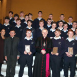 Presentation of John Paul 2 Merit Awards, Basilica, Knock, Thurs