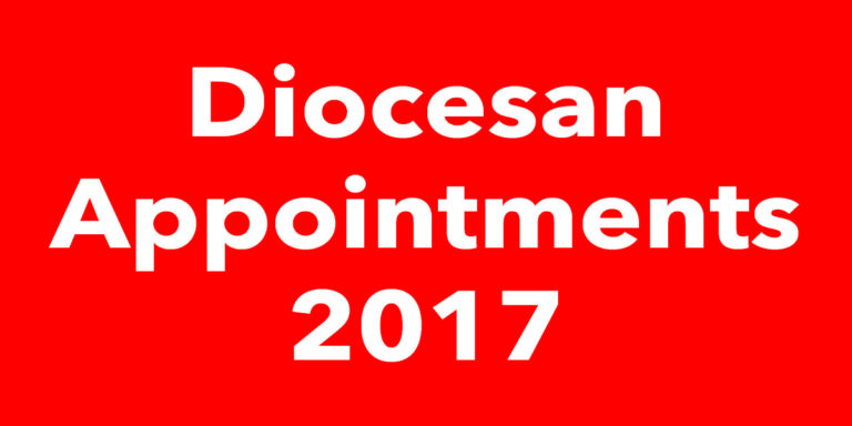 Diocesan Appointments 2017