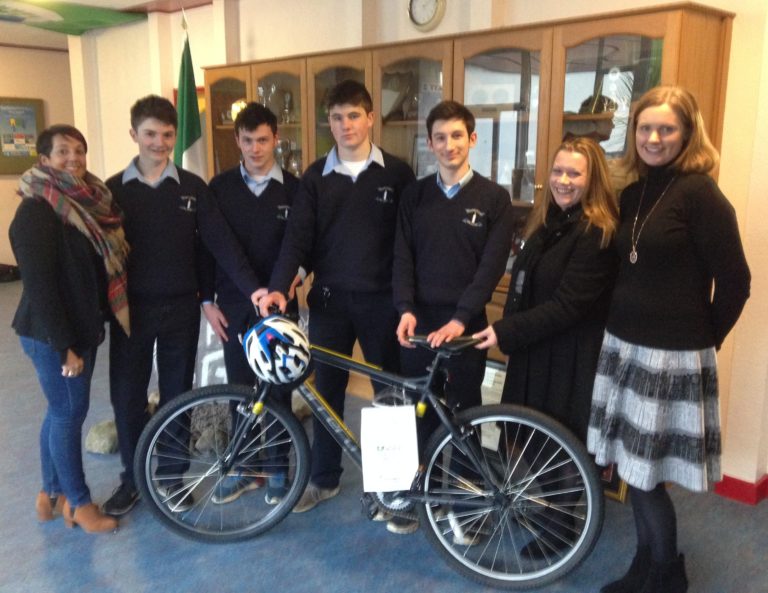 Pupils from St. Colman’s College Fundraising